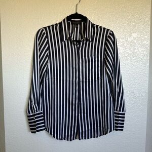 Banana Republic classic Striped Blouse XS